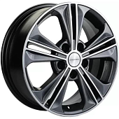 Диски Khomen KHW 1603 6x16 5*114.3 ET43 DIA67.1 G-Silver-FP Литой купить с бесплатной доставкой в пункты выдачи в Петербурге